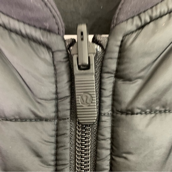 Lululemon womens black non stop full zip reversible bomber jacket 6 - Picture 7 of 14